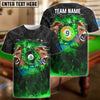 BlueJose Billiards Ball 8 And 9 Lion Kings Personalized Name, Team Name Unisex Shirt ( 4 Colors )