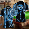 BlueJose Billiards 8 Ball Gold Mandala Personalized Name Shirt (4 Colors)