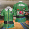 BlueJose Bowling Christmas Elf Personalized Shirt (2 Colors)