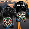 BlueJose Darts Thunder Lightning Personalized Name, Team Name Shirt