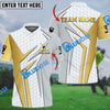 BlueJose Golf Into New World Customized Name, Team Name 3D Shirts (4 Colors)