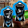 BlueJose Billiards Ball 8 Pool I'd Hit That Personalized Name Shirt (4 Colors)