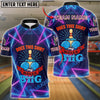 BlueJose Bowling Does This Shirt Make My Balls Look Big Customized Name, Team Name 3D Shirt
