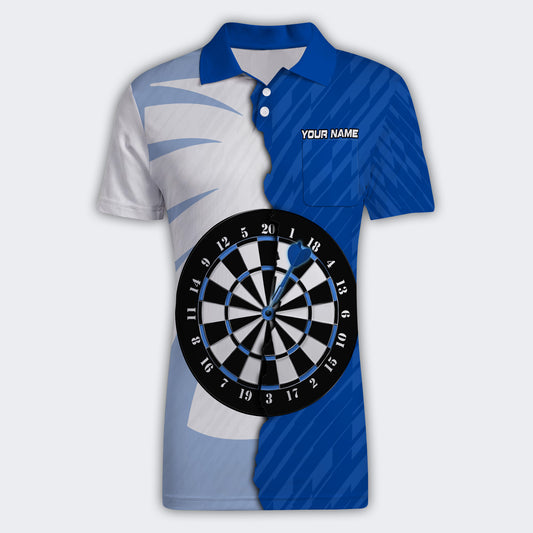 BlueJose Cracked Dartboard Personalized Name, Team Name Unisex Shirt