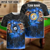 BlueJose Billiards Ball 8 And 9 Lion Kings Personalized Name, Team Name Unisex Shirt ( 4 Colors )