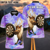 BlueJose Darts Reindeer Christmas Dartboard Winter Personalized Name, Team Name Unisex Shirt (4 Colors)