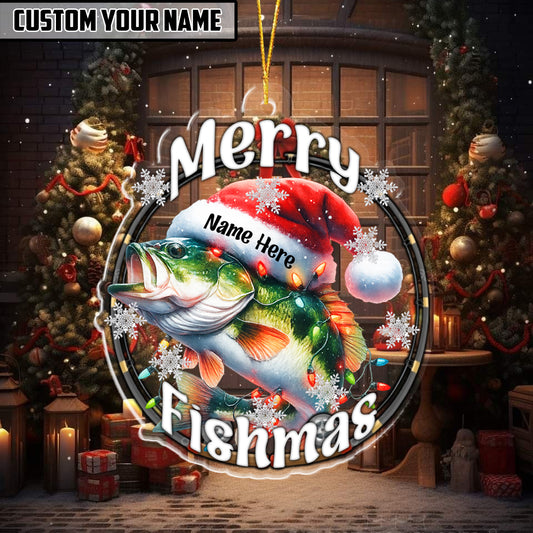 BlueJose Fishing Customized Acrylic Ornament For Fishing Lovers