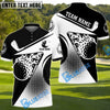 BlueJose Golf New Swing Customized Name, Team Name 3D Shirts (4 Colors)