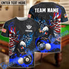 BlueJose Billiards 8 Ball Almighty American Eagle Personalized Shirt (4 Colors)