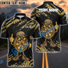 BlueJose Darts Leopard Cartoon Character Design Multicolor Options Personalized Name Shirt (6 Colors)