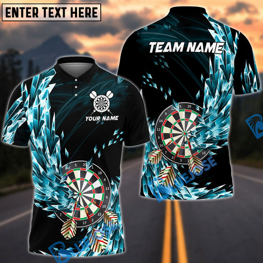 BlueJose Darts Breath Of Ice Personalized Name, Team Name 3D Shirt (4 Colors)