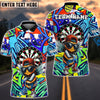 BlueJose Darts Cool Bee Graffiti Urban Style Customized Name, Team Name 3D Shirt (4 Colors)