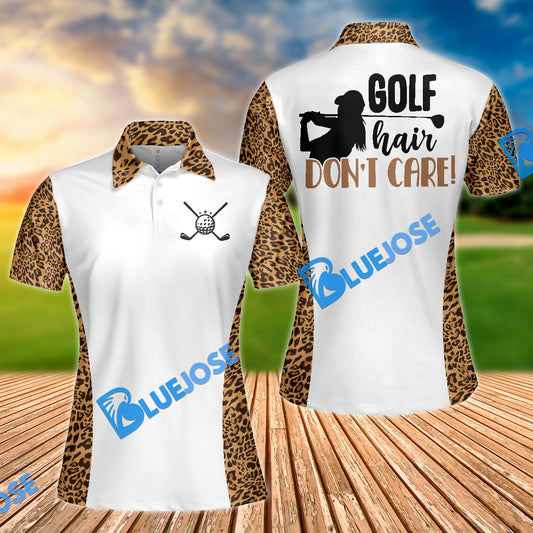 BlueJose Golf Hair Don't Care Women Polo Shirt