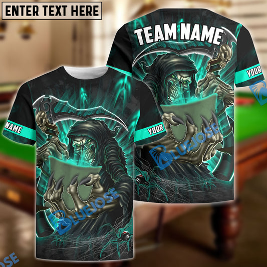 BlueJose Green Reaper Custom Cornhole Shirts