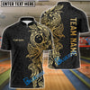 BlueJoses Maori Bowling Premium Multicolor Customized Name 3D Shirt (6 Colors)