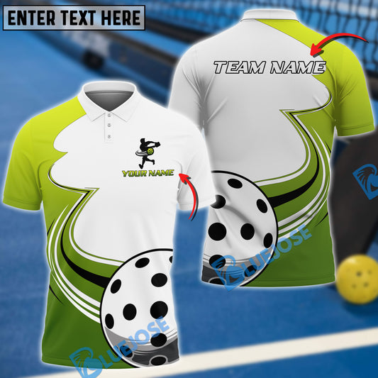 BlueJose Pickleball Sport Style Personalized Name, Team Name Unisex Shirt