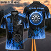 BlueJose Darts Burning Room Personalized Name, Team Name 3D Shirt (4 Colors)