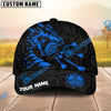 BlueJose Darts Dragon Golden Luxury Pattern Personalized Name Cap (4 Colors)