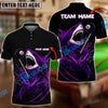 BlueJose Billiards Ball 8 Pool Shark Splash Power Personalized Name & Team Name Shirt (4 Colors)
