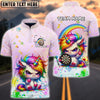 BlueJose Darts Cute Angry Unicorn Rainbow Dartboard Personalized Name Shirt