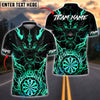 BlueJose Darts Golden Dragon Customized Name, Team Name 3D Shirt (4 Colors)