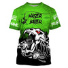 BlueJose Master Baiter Green Custom Name Fishing Shirt