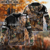 BlueJose Personalized Deer Hunting Brown Premium 3D Hoodie For Hunting Lover Hunter