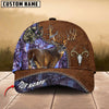 BlueJose Bow Hunter Skull Epic Deer Hunting Art Leather Pattern Multicolor Personalized Cap