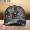 BlueJose Deer Hunting Metal Under God Personalized Cap (9 Colors)