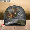 BlueJose Deer Hunting Metal Under God Personalized Cap (9 Colors)