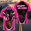 BlueJose Flamingo Darts Personalized Name, Team Name Shirt