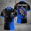 BlueJose Darts Paint Style Personalized Name Shirt (3 Colors)