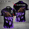 BlueJoses Personalized Name Dragon Bowling And Pins Multicolor 3D Shirt