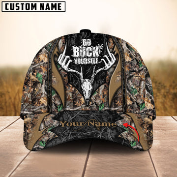 BlueJose The Best Of Go Buck Yourself Hunting Personalized Cap