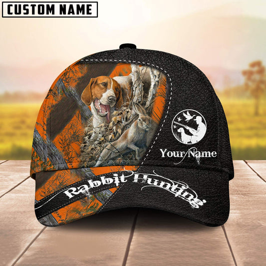 BlueJose Rabbit Hunting Personalized Cap