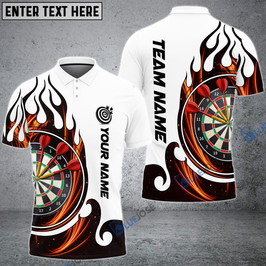 BlueJose Fire Blaster Darts Personalized Name, Team Name Shirt (4 Colors)