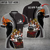 BlueJose Bowling And Pins Water Flow Multicolor Option Customized Name 3D Shirt