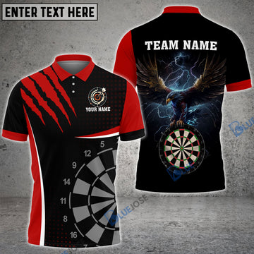 BlueJose Eagle Darts Board Personalized Name, Team Name Shirt (6 Colors)