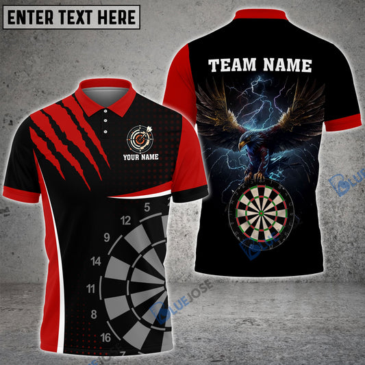 BlueJose Eagle Darts Board Personalized Name, Team Name Shirt (6 Colors)