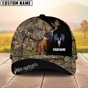 BlueJose Personalized Deer Hunting Camo Classic Cap