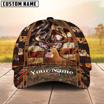 BlueJose Personalized Name Deer Hunting Classic Cap