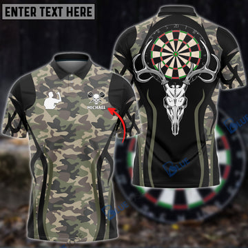 BlueJose Bull Skull Custom Darts Shirts