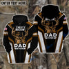 The Premium Dad Deer Hunting Hoodie & Zip Hoodie Multicolor Personalized