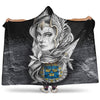 Viking Style Hooded Blanket - Valkyries Sweden Viking Country Hooded Blanket A95