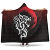 VikingStyle Hooded Blanket - Viking Fenrir Monstrous Wolf Norse Hooded Blanket A7