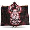 VikingStyle Hooded Blanket - Viking Valkyrie Red Hooded Blanket A95