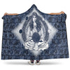 VikingStyle Hooded Blanket - Wicca Sorceress Celtic Tattoo Hooded Blanket A35