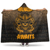 VikingStyle Hooded Blanket - Valhalla Awaits Warrior Hooded Blanket A7