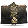 VikingStyle Hooded Blanket - Vikings-Hall-of-Valhalla Hooded Blanket A7