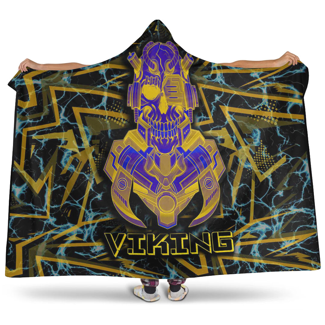 VikingStyle Hooded Blanket - Viking 3D Warrior Robo Hooded Blanket A35